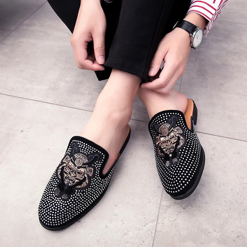 studded dress shoes