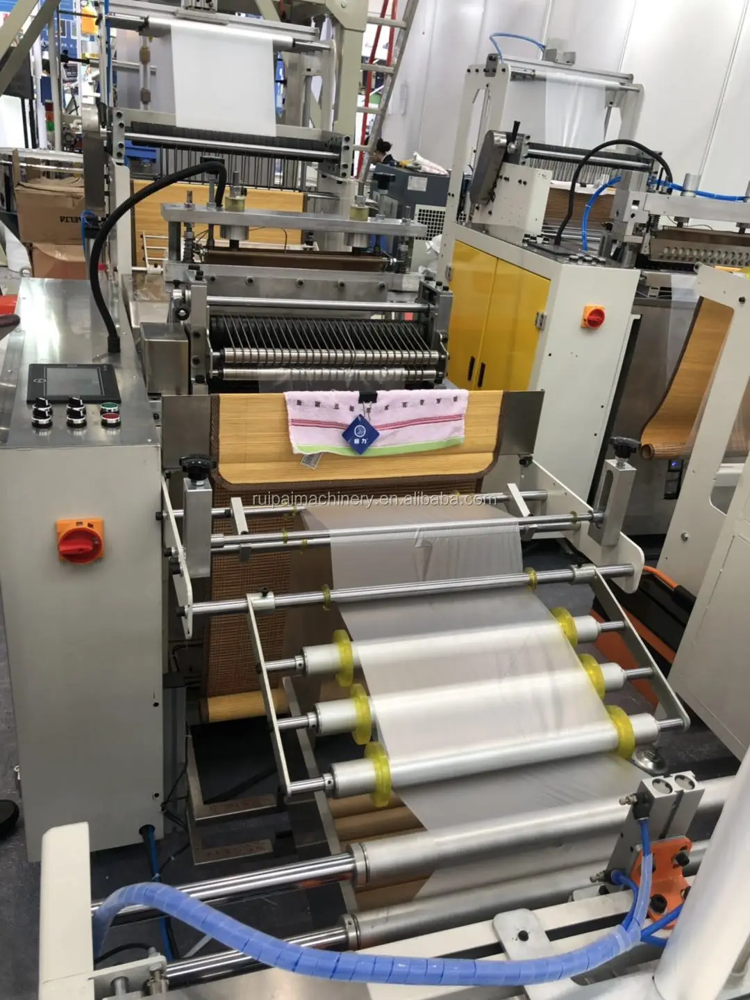 Polythene Plastic Automatic Shopping Poly Bag Making Machine Price