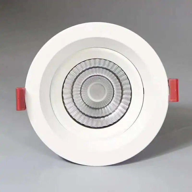 Modern indoor lighting recessed mounting COB 5w 7w 12w 18w 25w 30w 40w led down light