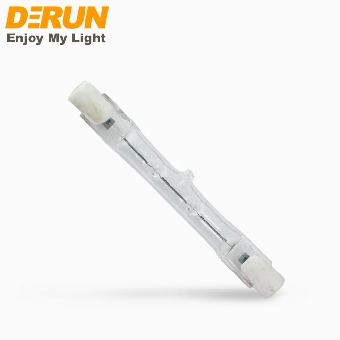 J78 dimming 80w-200w r7s 220v eco halogen heater tube saving bulb halogen lighting lamp  , HAL-R7S