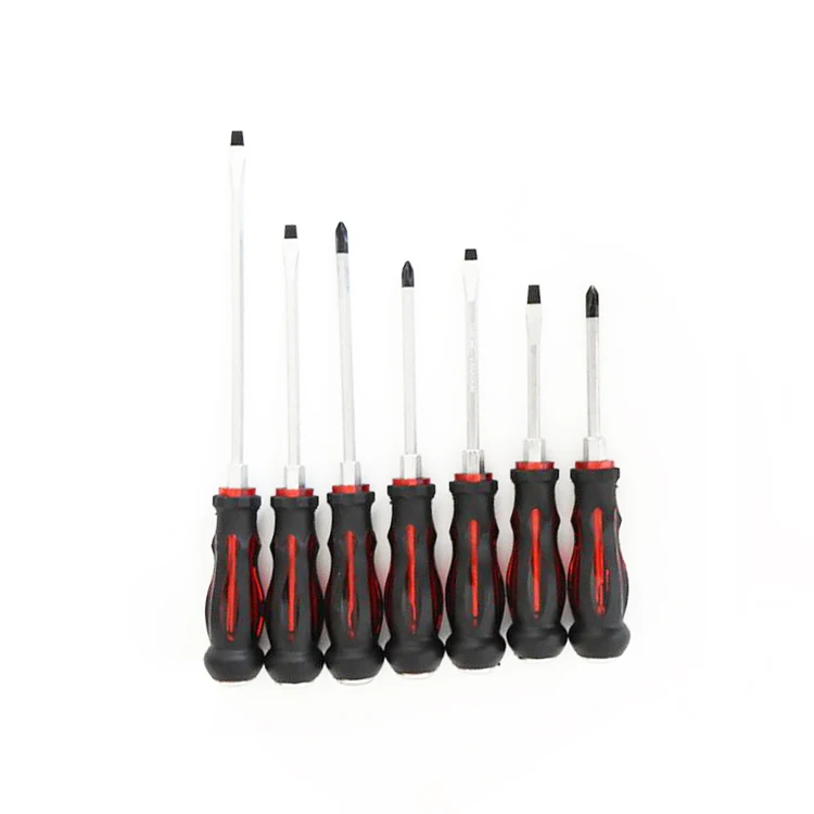 Crv Gothrough Hammering Screwdriver Flat Phillips 6.3mm 8mm 4 5 6 8 10