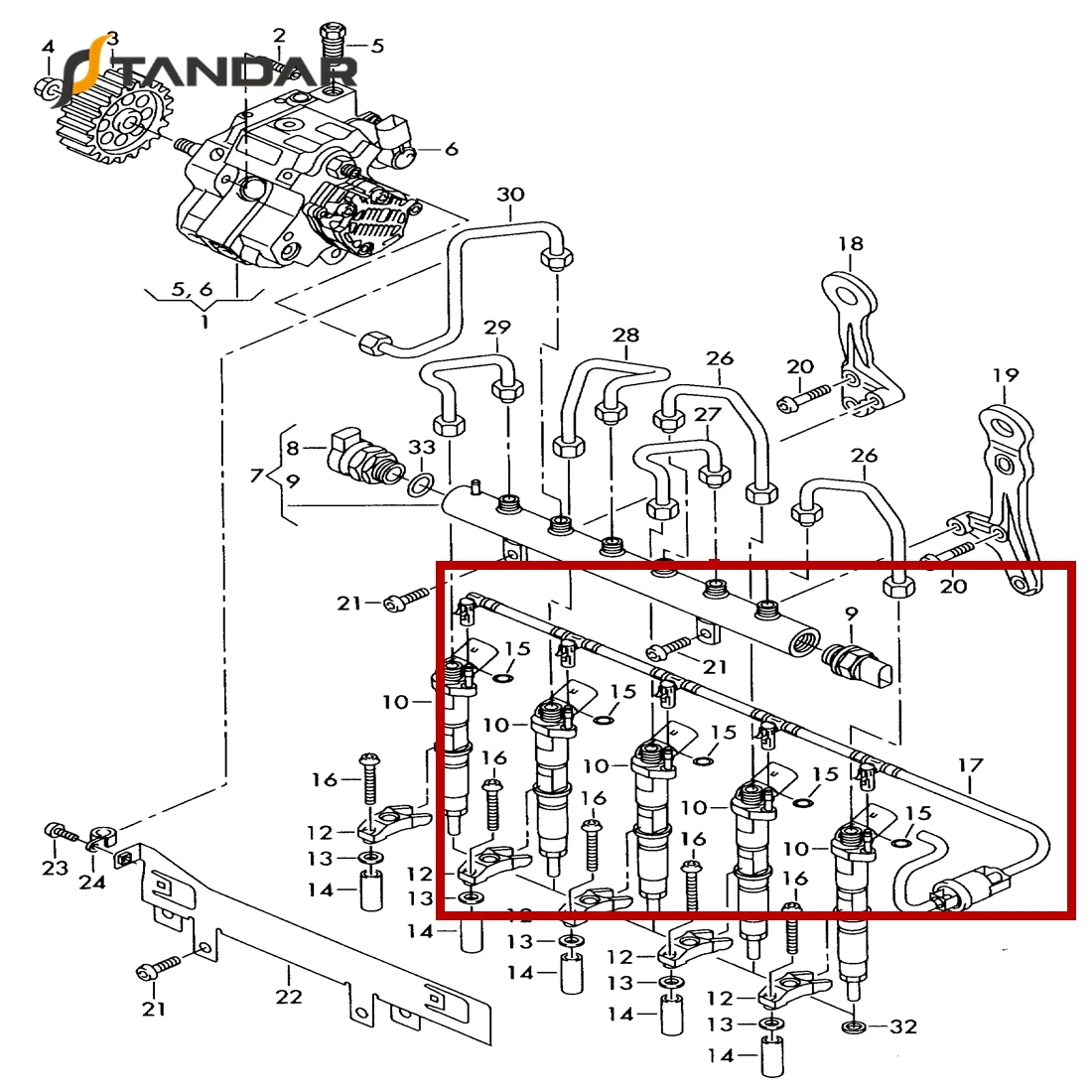 076130235 Diesel Leak Off Fuel Injector Pipe For Crafter Buy Fuel