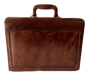 genuine leather briefcase bag