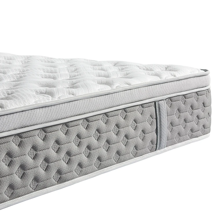 Bedroom Natural Latex Queen Size Gel Memory Foam Bed
