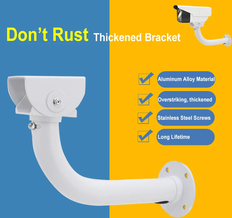 Lshaped Heavyduty Explosionproof Wallmounting Cctv Surveillance