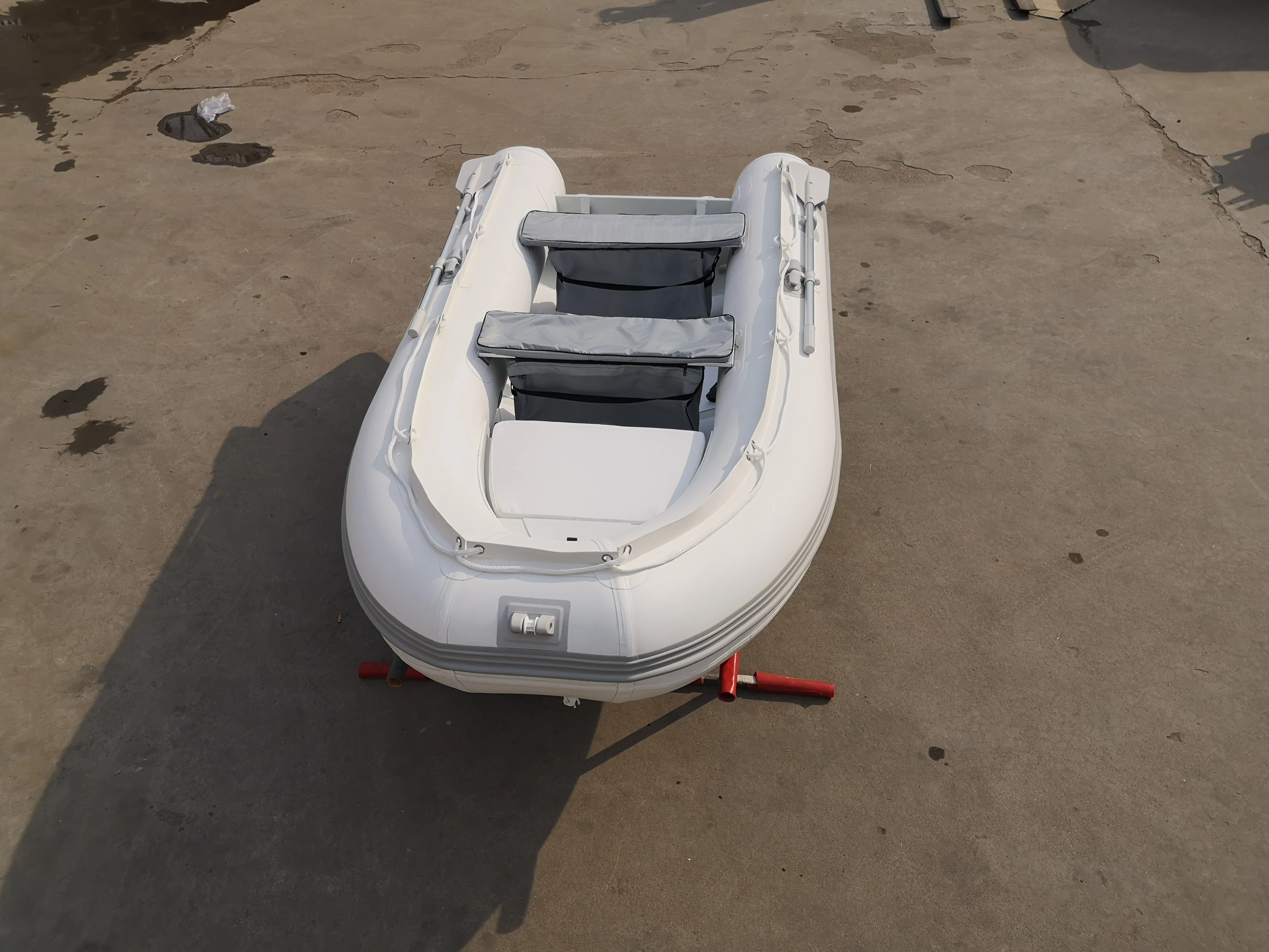 9ft Rib White Color Inflatable Aluminum 9ft Rib Boat Inflatable Fishing Boat ...