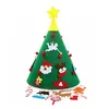 Handmade DIY children's gifts felt cloth Christmas tree Christmas puzzle gift decorations