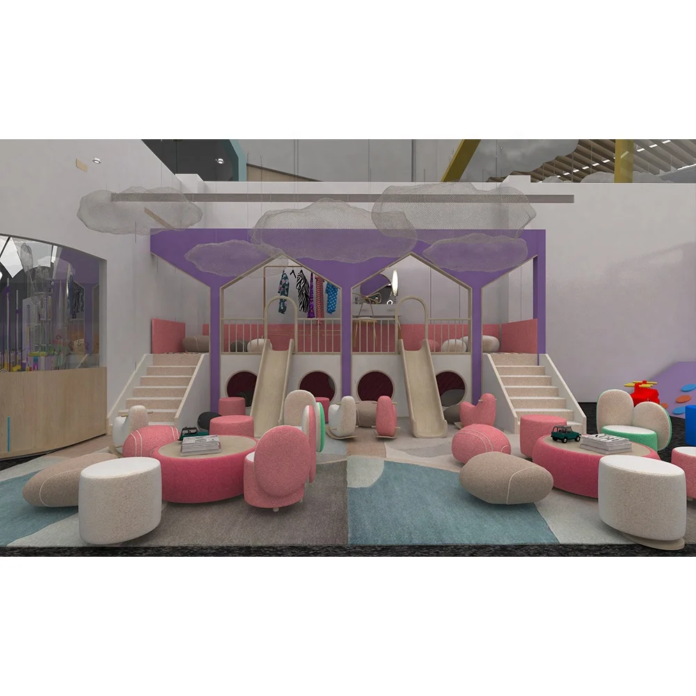 Zip Line Trampoline Park Volcano Softplay Area Indoor Playground Centre Buy Indoor Playground