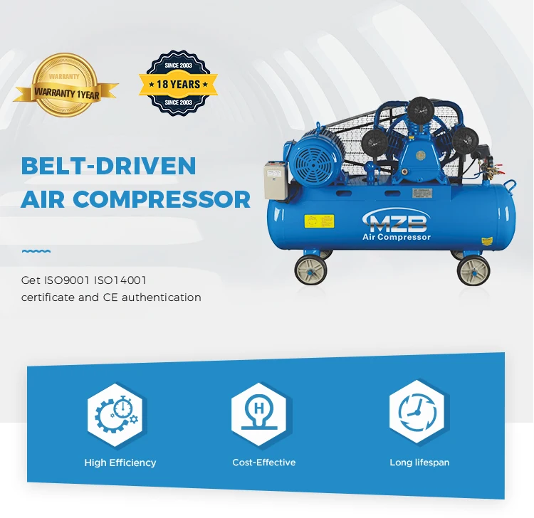 Mzb 200l 250l 300l 500l 7.5kw 10hp Belt-driven Air Compressor - Buy Mzb  Brand Air Compressor 100l 150l 800l 1000l Portable Tire Air Compressor For  Sale,5.5kw 5.5hp 7.5hp 10kw 15kw 15 Hp