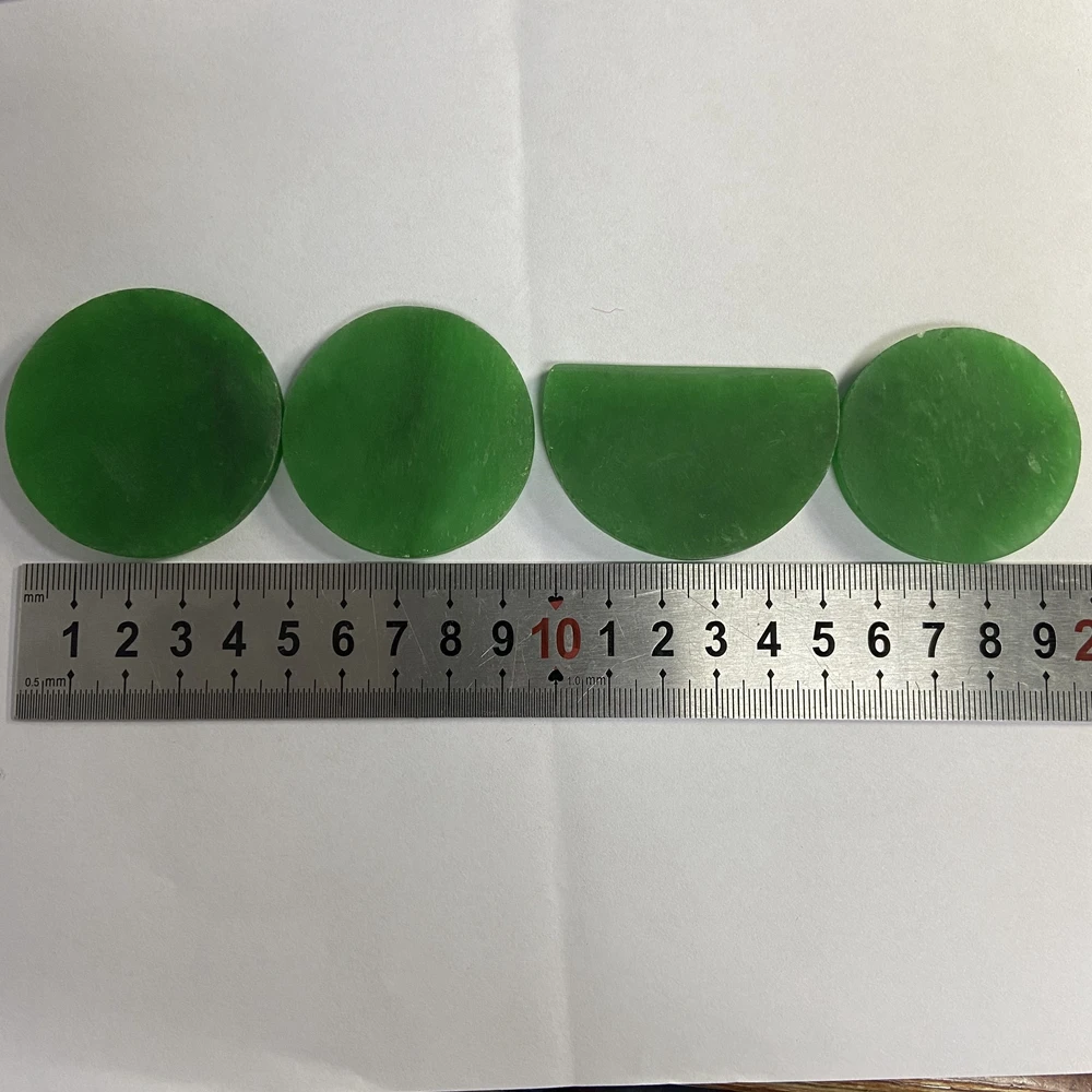 Natural Jadeite Gemstone Raw Green Jade Stone Price Jade Gems Oval
