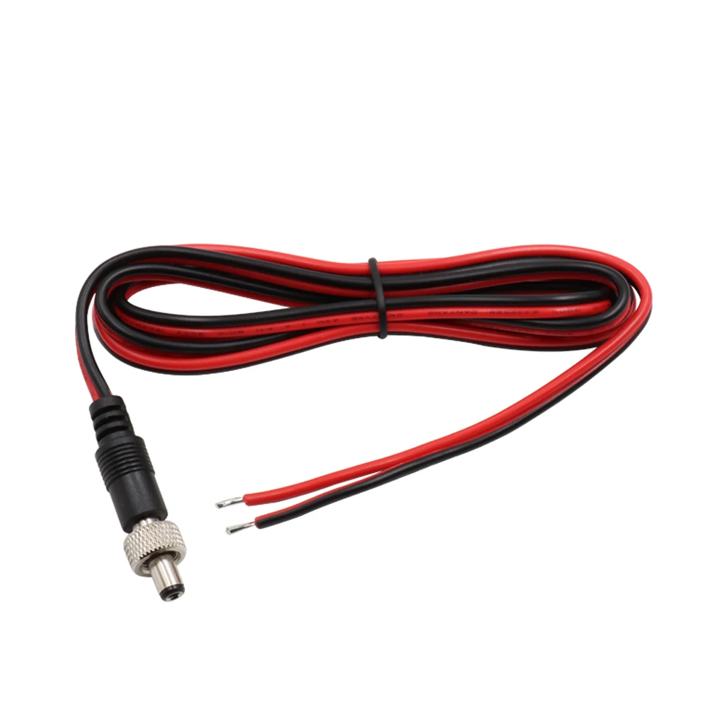 dc5.5*2.1mm male to open with 3A 5A 10A fuse electric cable - ANKUX.COM