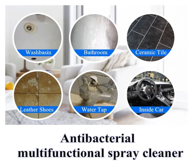 Retail Wholesale All Purpose Anti Bacterial Surface Cleaning Spray Liquid 500ML Multifunctional Cleaner
