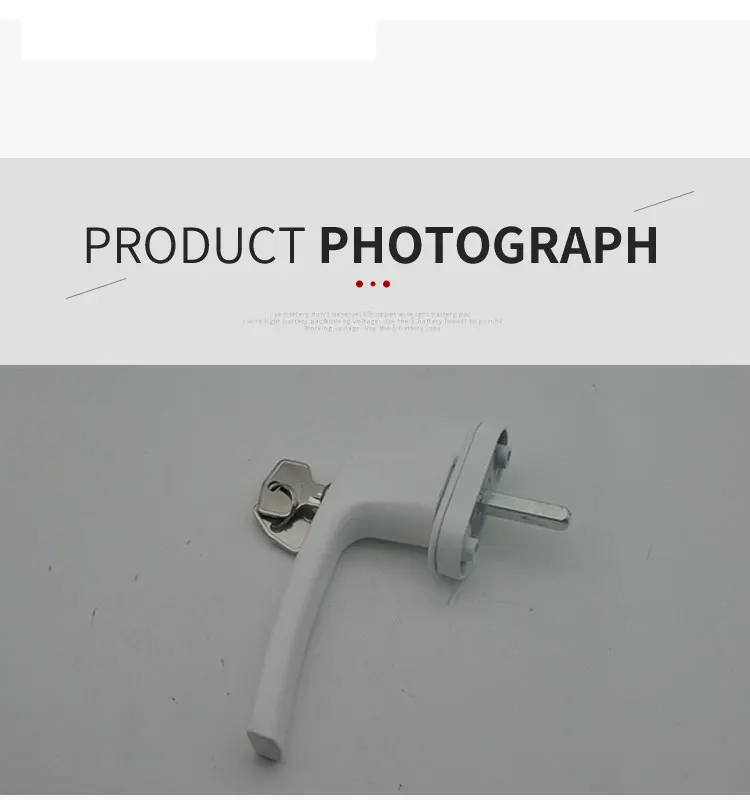 Casement Window Handle with Key UPVC Round Handle 63.02008