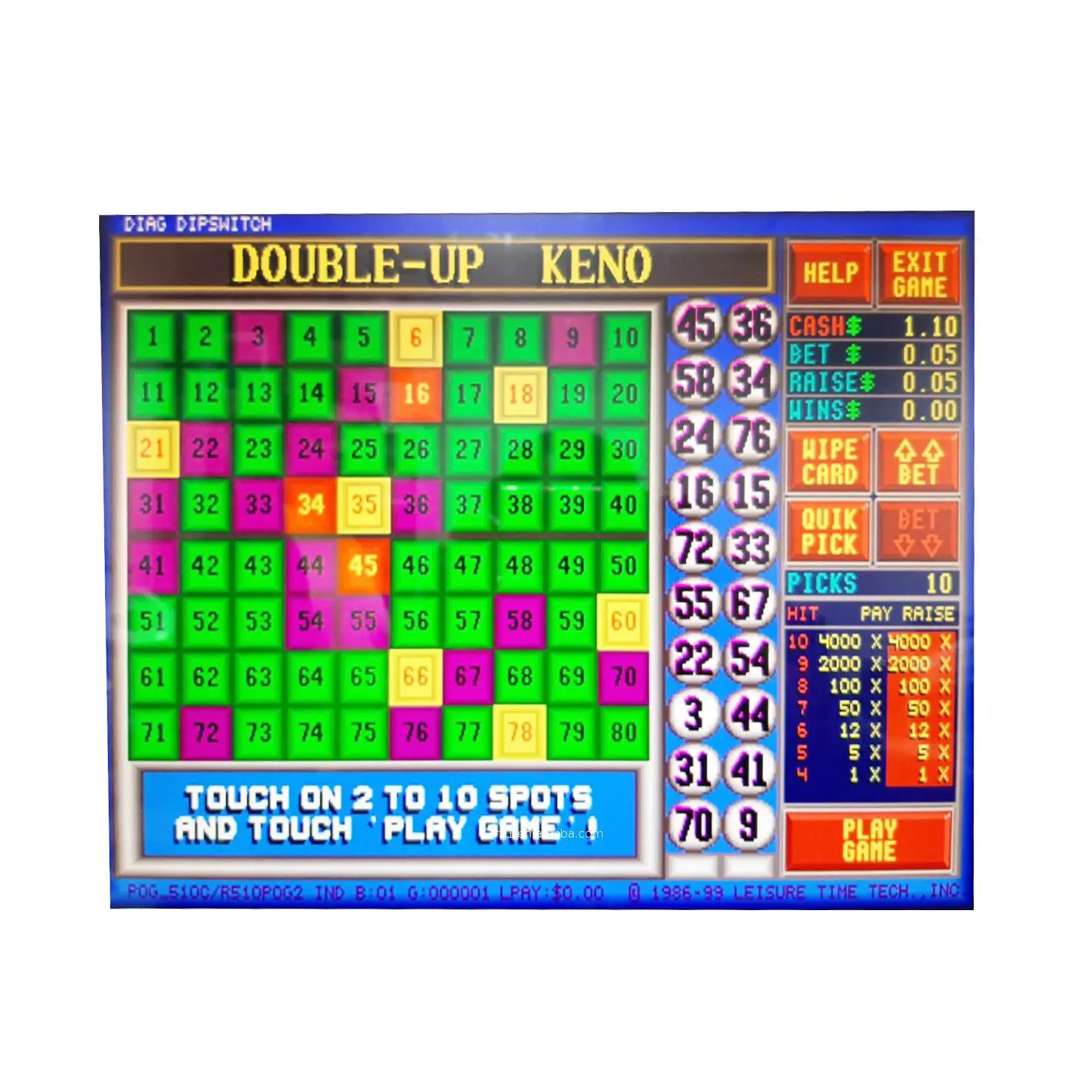 Free keno slot machines