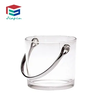 small plastic ice bucket