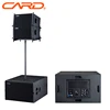800watt powered subwoofer disco loudspeaker+line array active 15inch audio subwoofer