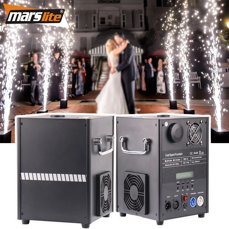 2PCS Dj Cold Sparkler Machine - 750W Wireless Fireworks