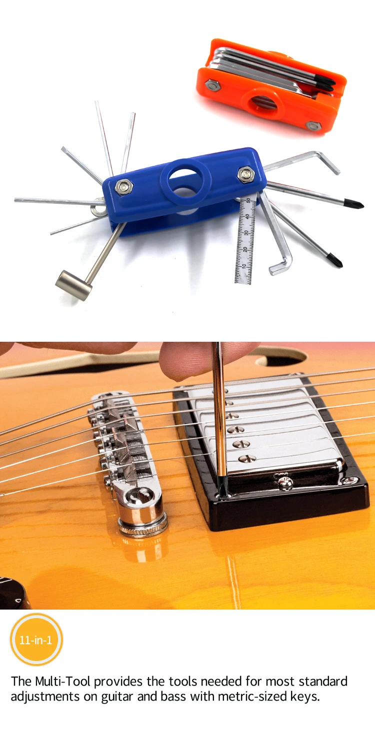 Wholesale Luthier Diy Bass Electric Guitar Repair Multi Tool Kit Buy