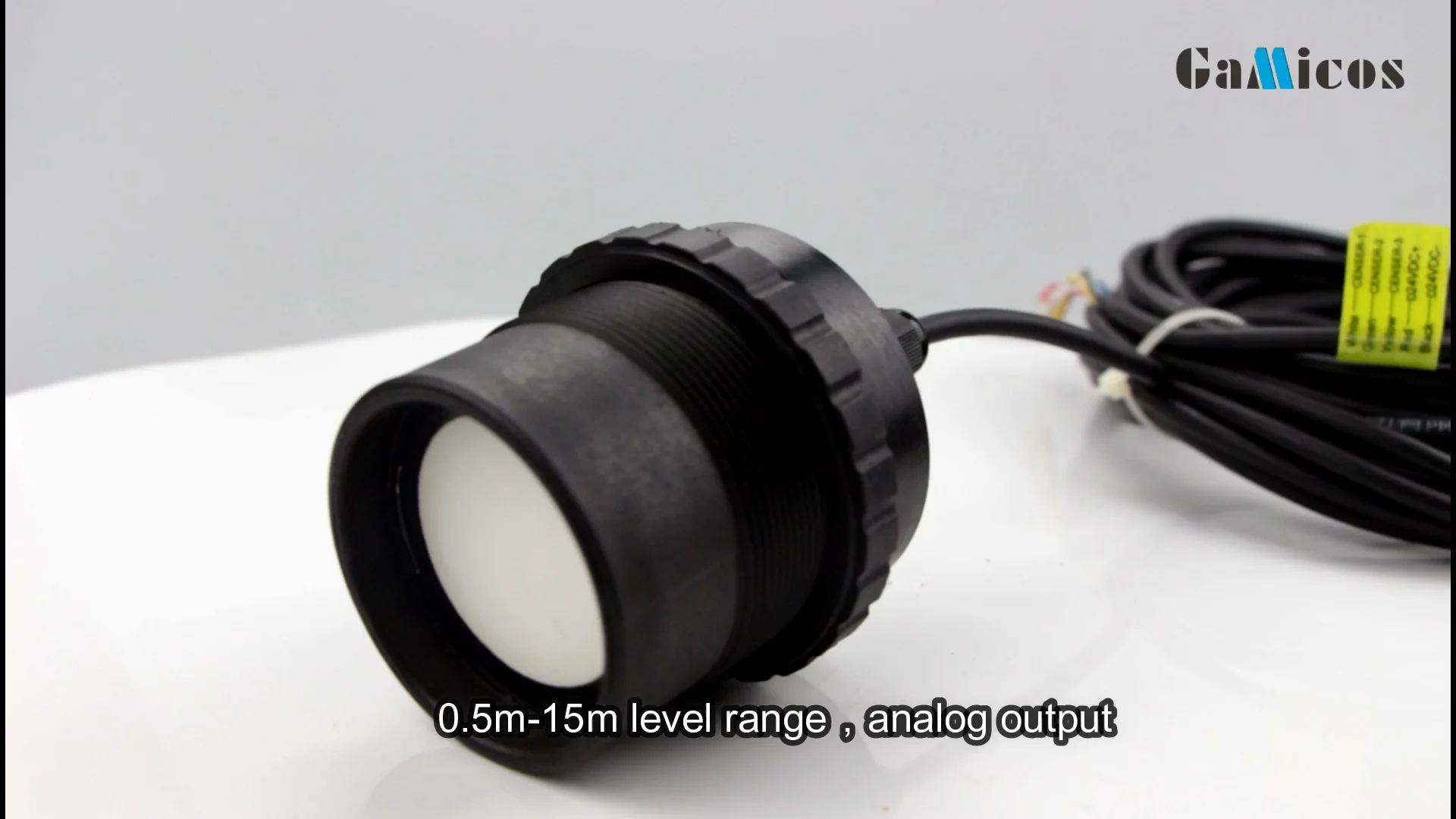 Ultrasonic Water Tank And Fuel Tank Level Sensor 0.5m To 15m Range