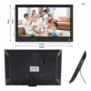 Factory direct customized wall mount digital photo frame 12.5 inch 1920 x 800 Pixels made in china !