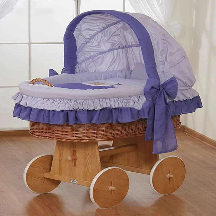 Ecofriend Wicker Swinging Baby Crib Buy Baby