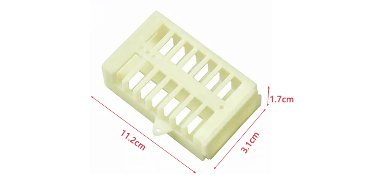 Plastic Queen Cage for Bee Queen Rearing Multifunctional Rearing System for Beekeeper