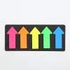 44*19mm*5Pads Fluorescent Note Pads PET Page Maker Kawaii Stationery Custom Index Flags