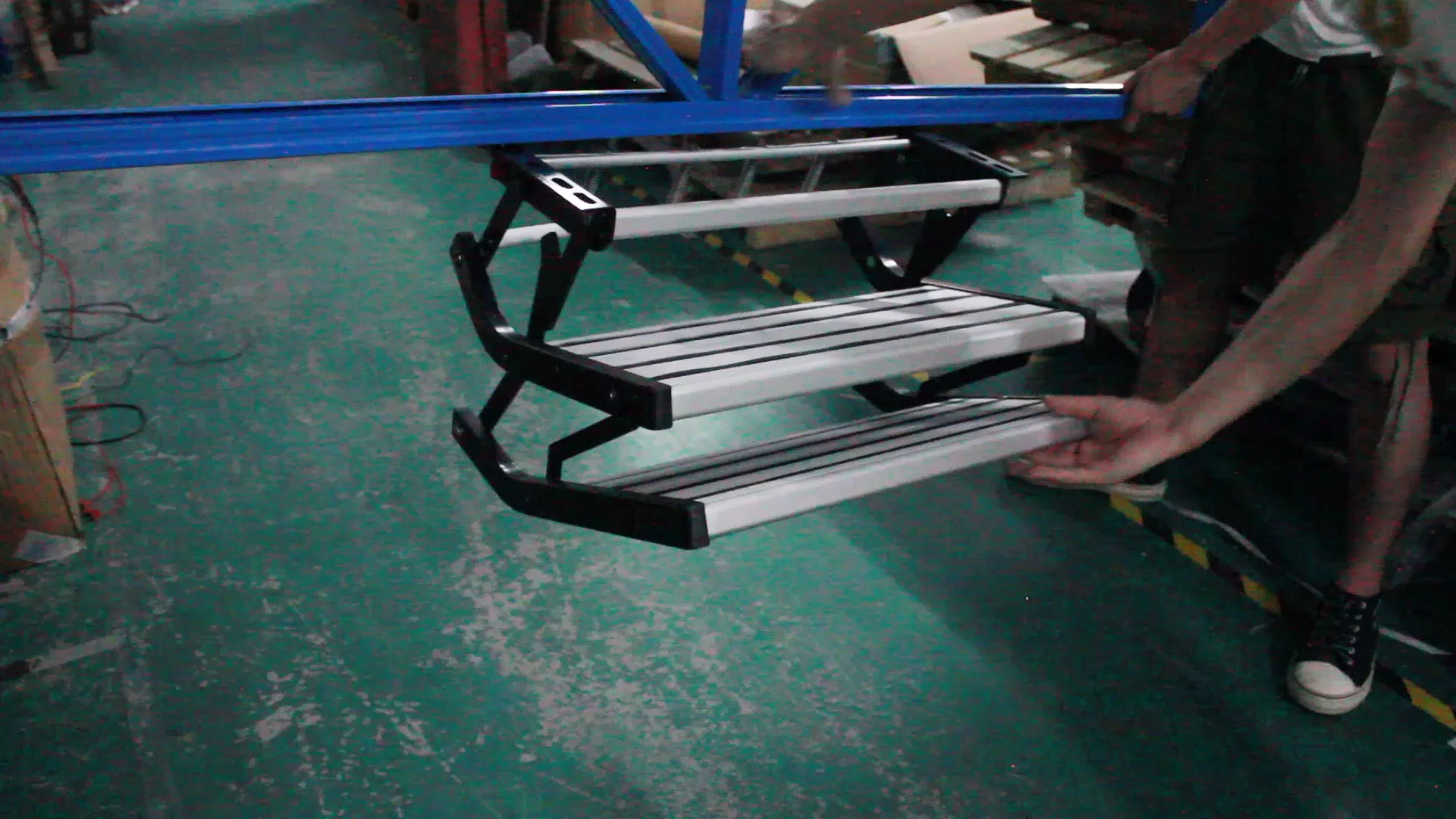 Antislip Durable Aluminum Rv Double Steps Buy Steps For Vans,Double