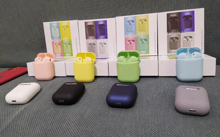 Macaron Inpods I 12 Inpod I12 Matte Wireless Bt 5.0 Headphones