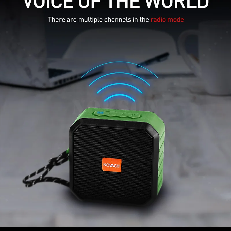 2020 Latest IPX5 Waterproof Bluetooth Speaker With Rich Bass Outdoor Sport Speaker - ANKUX.COM