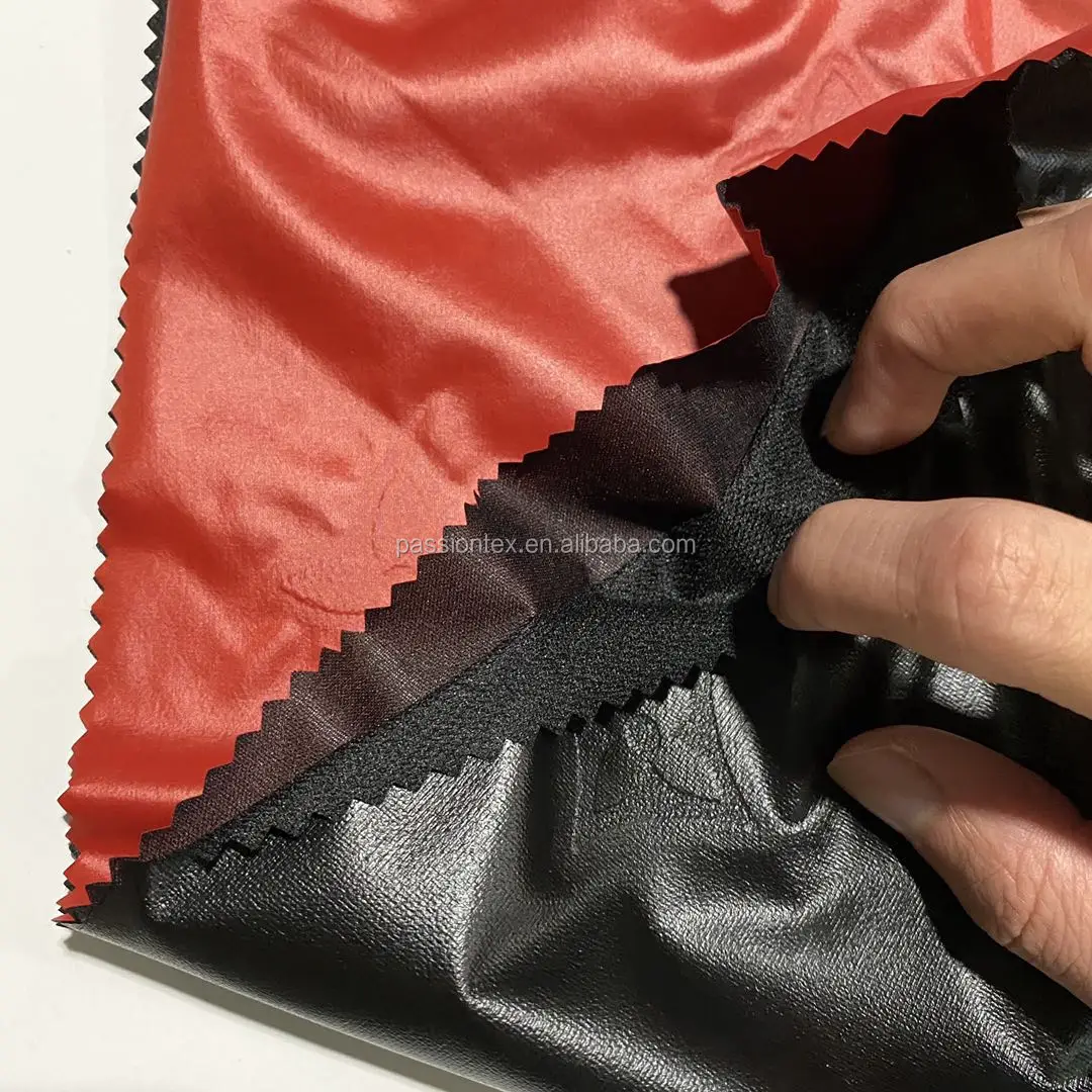 20d尼龙塔夫绸4层无被子棉绒面料,用于冬季大衣和羽绒服 - buy