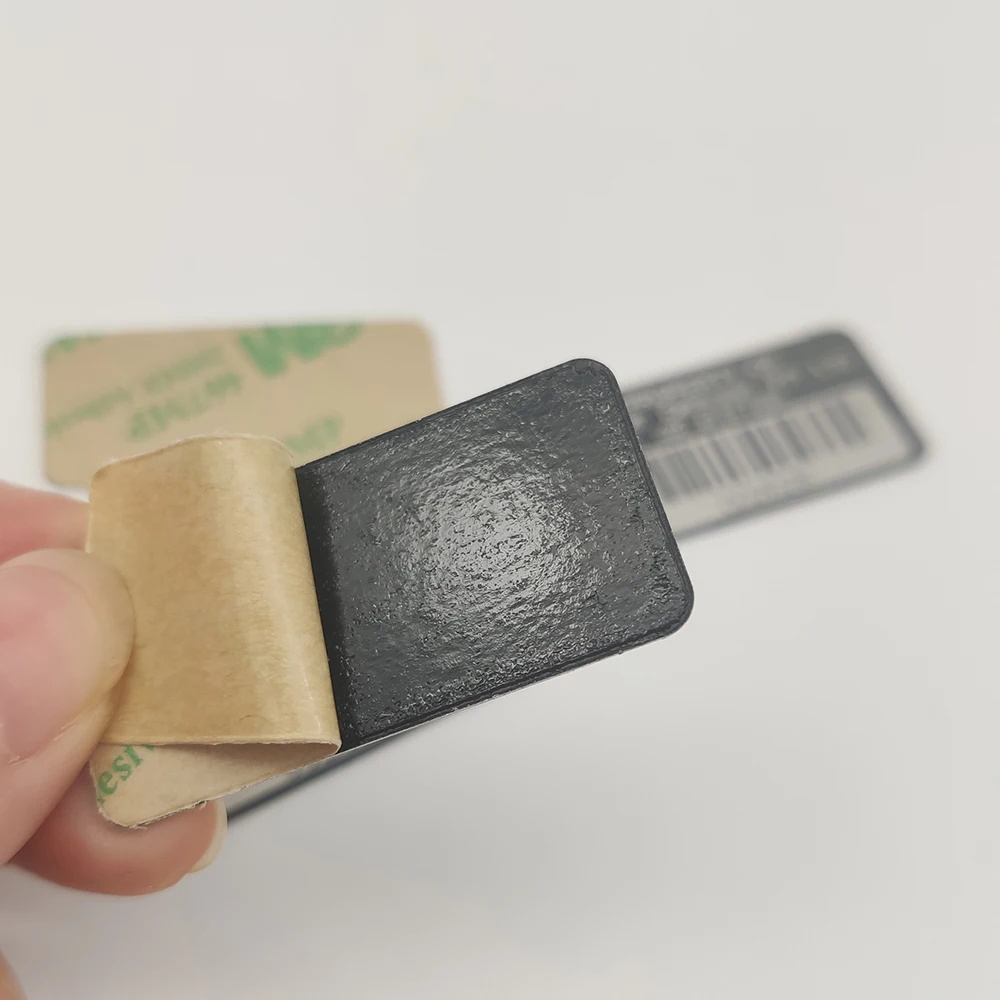 Custom 3D Printing Waterproof Metal Sticker Labels with QR/Bar/UPC ...