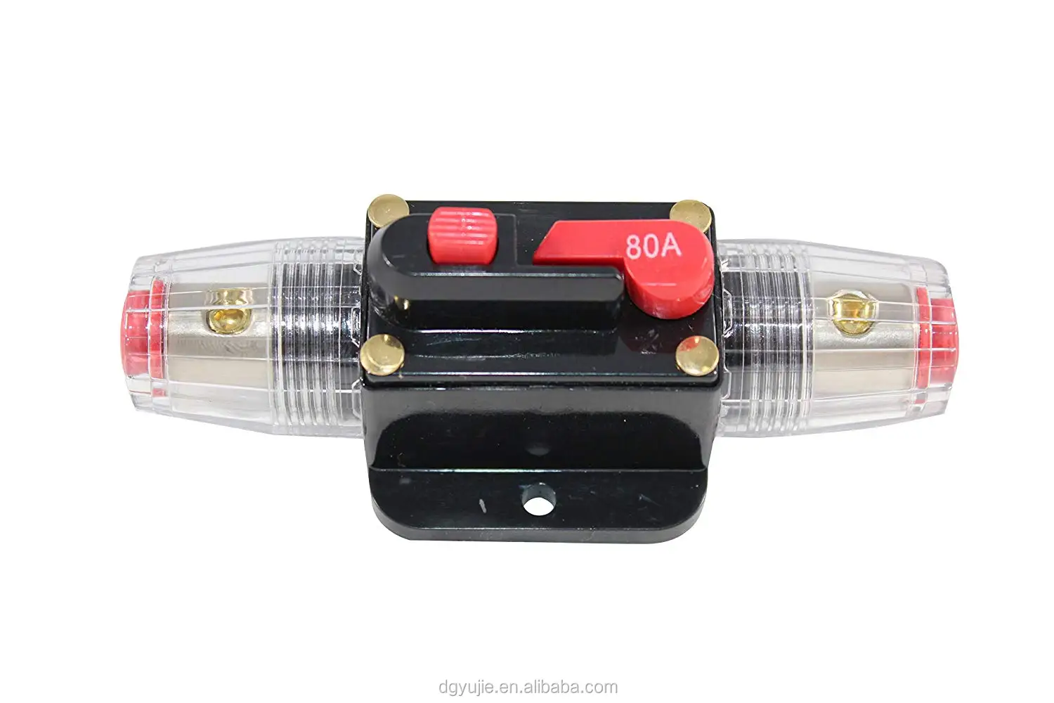 Inline 60a Circuit Breaker With Manual Reset Fuse Holder 60 Amp Dc Fuse