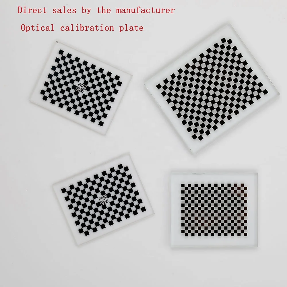 High Precision Chromium Calibration Plate Checkerboard Glass