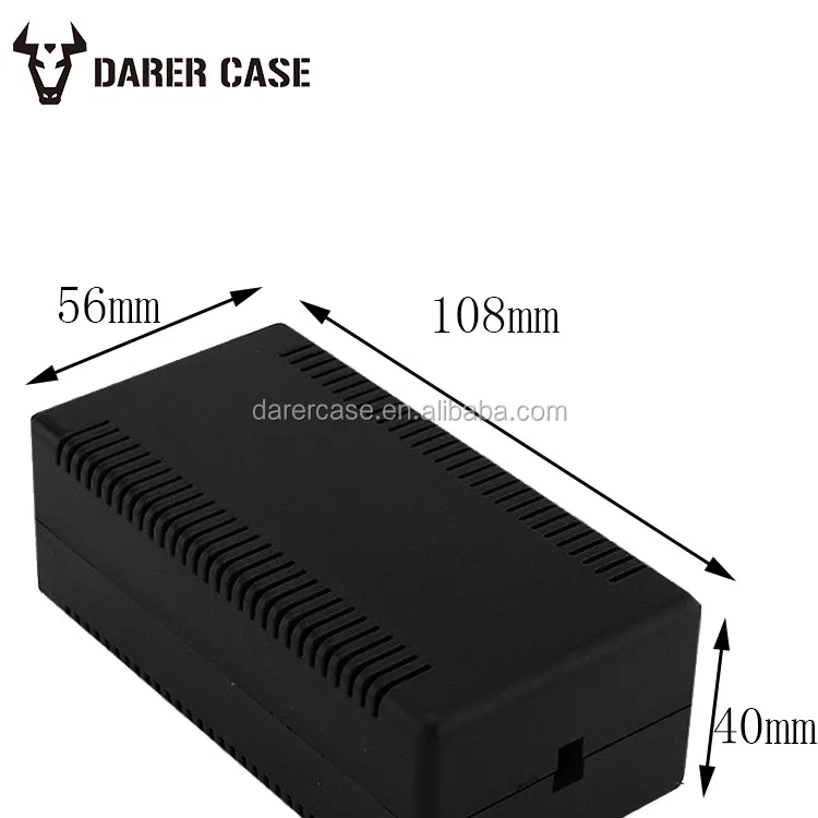 SPE080 108*56*40Mm Thiết Bị Điện DIY Hộp Nhựa Đen Dự Án Điện Tử