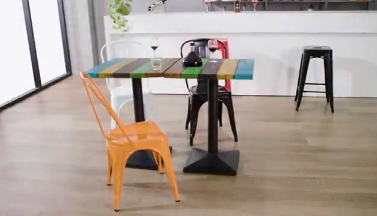 Industrial Restaurant Furniture Stackable Dining Chairs Restaurant