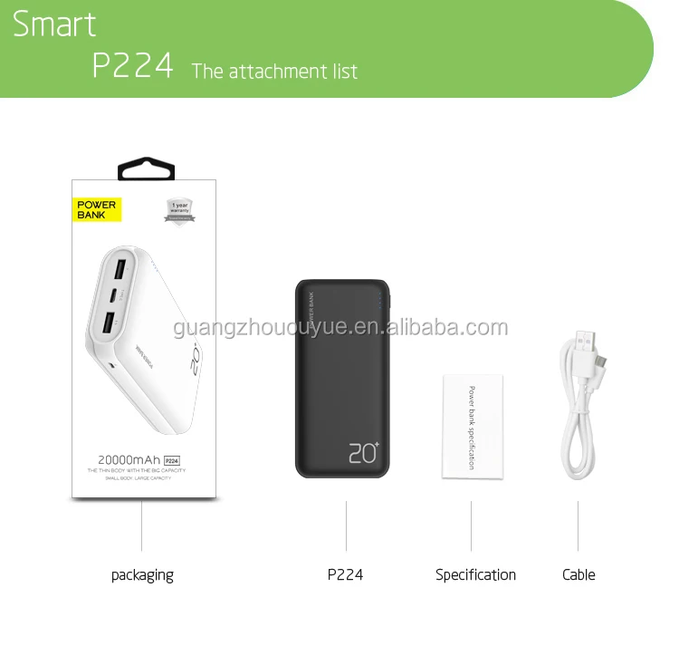 Best Powerbank 20000mah Mobile Charger Power Bank 20000mah Fast