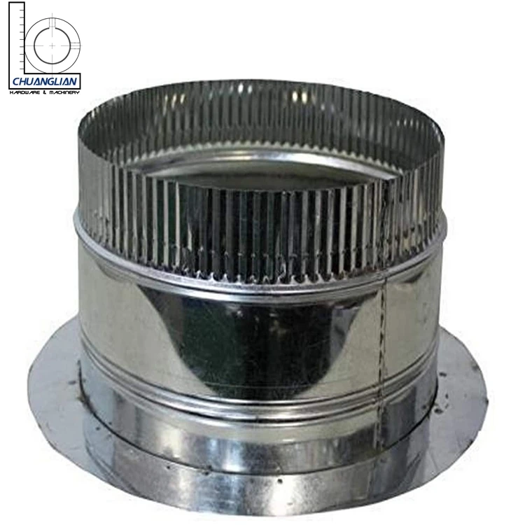 Customized Air System Duct Pipe Hvac Damper Components Connector Collar