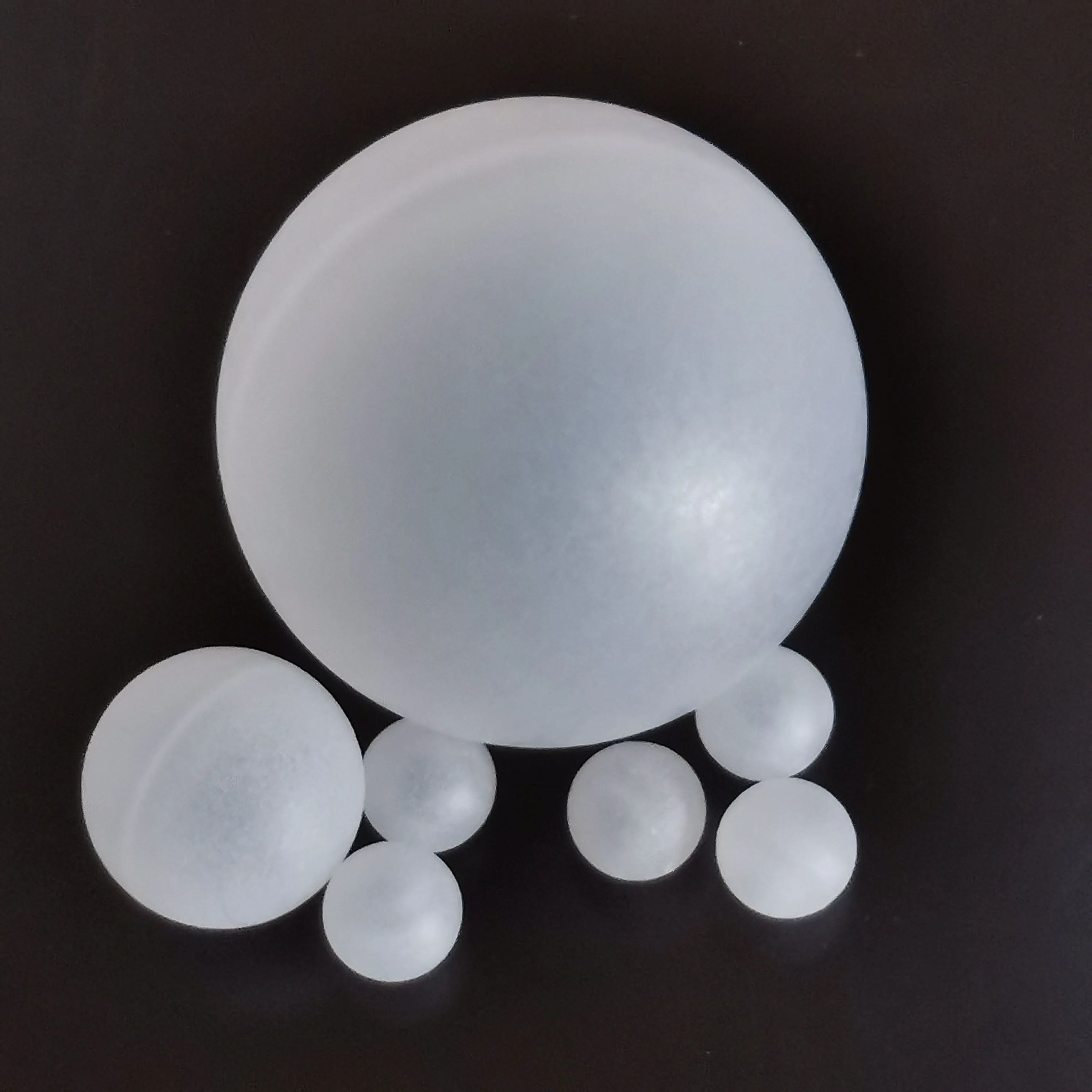 高品质的定制 8毫米 20毫米 35毫米 40毫米硬质 pp 白色空心塑料球