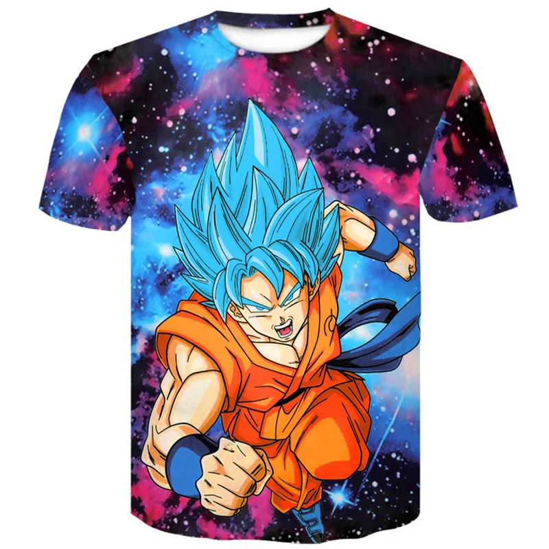 Dragonball Shirts Men 3d T Shirt Anime Dragonball Goku Summer Fashion ...