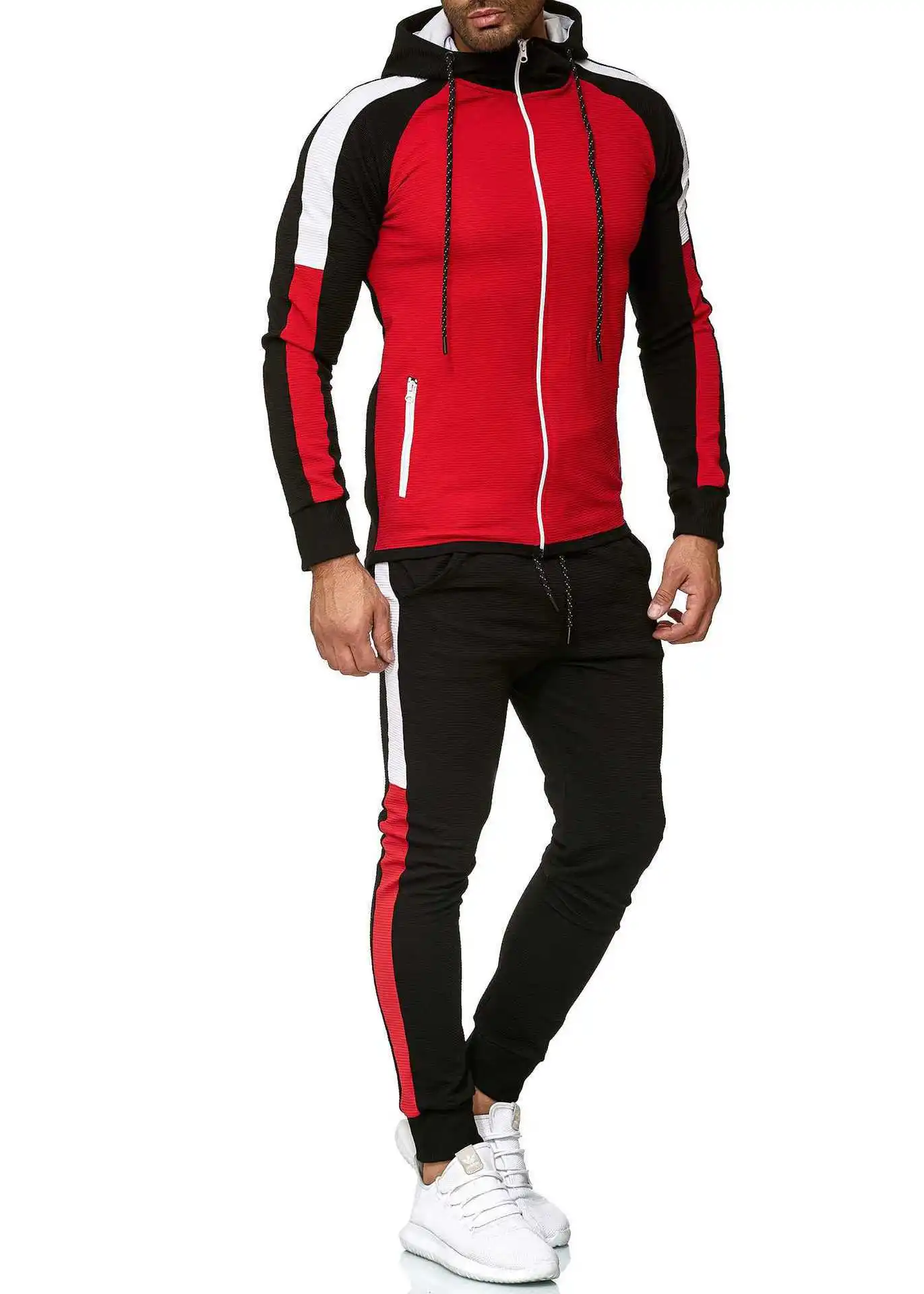 Fashion Custom Mens Clothes Jogger Sweatsuit Hoodie Sets 2020 Wholesale ...