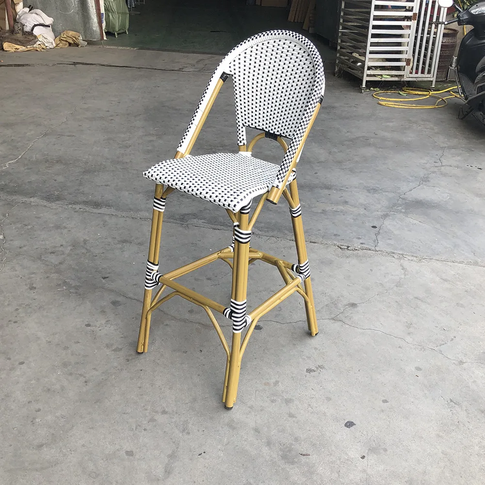 Modern French Style Commercial Bar Furniture Counter Stools Height Pool