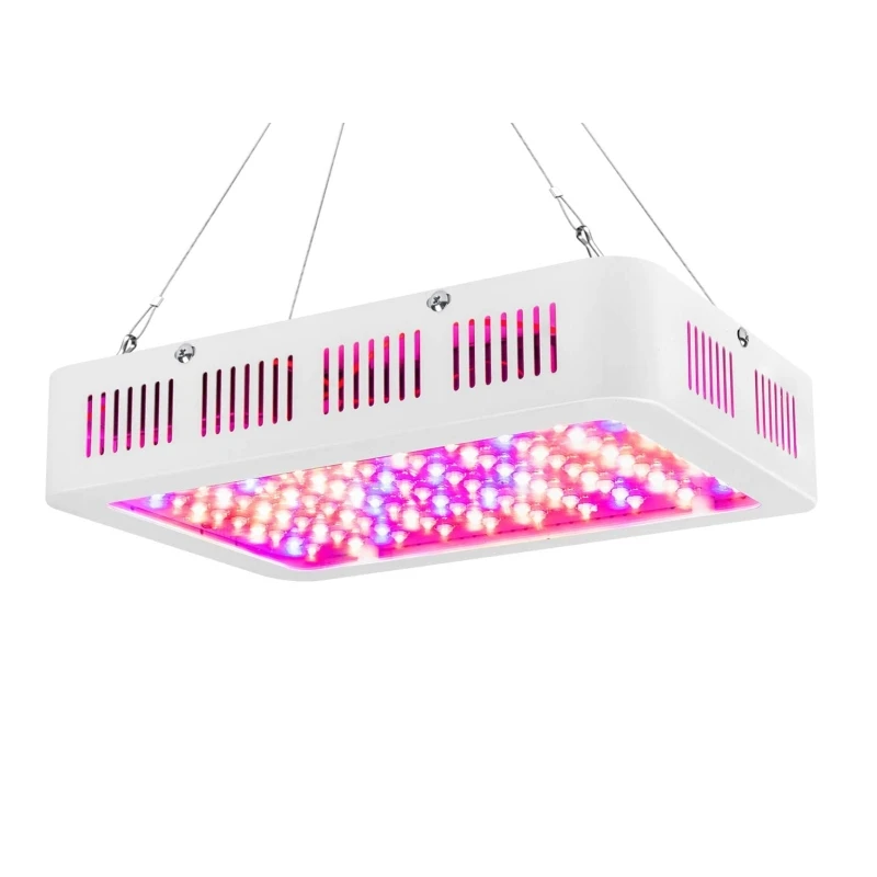 Indoor Seedling Vegetative Plant Daisy chain Iron Double Switch VEG Bloom Dual Chip Full Spectrum 1000W LED Grow Light