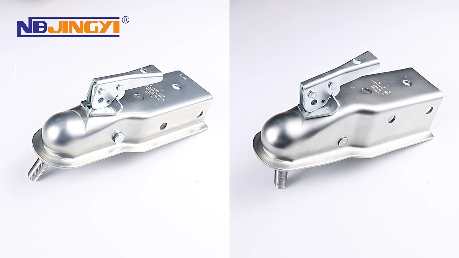 Heavy Duty American Types Trailer Coupler Stainless Steel Straight