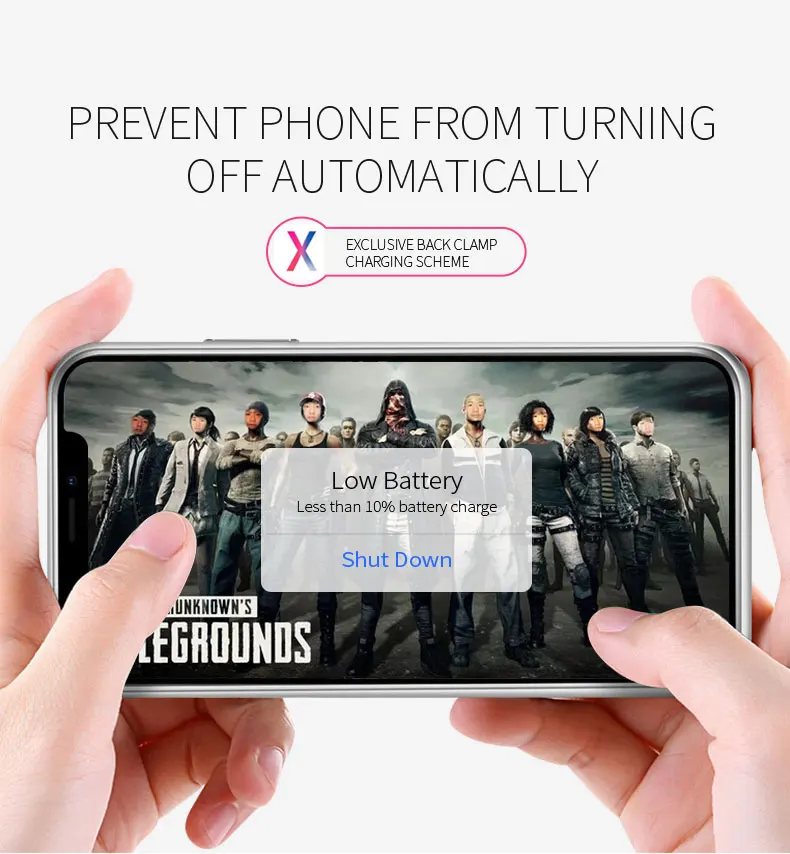 De alta calidad de Audio 18650 cargador de bater&iacute;a de la cubierta caso Powerbank para iPhone 6 6S 7 8 Plus X XS X XR max caso de Banco de potencia de - ANKUX.COM