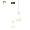 Modern nordic kitchen decoration acrylic ring e26 ceiling led pendant light