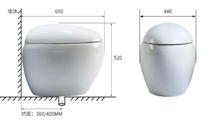 Electric auto remote control bidet seat smart toilet