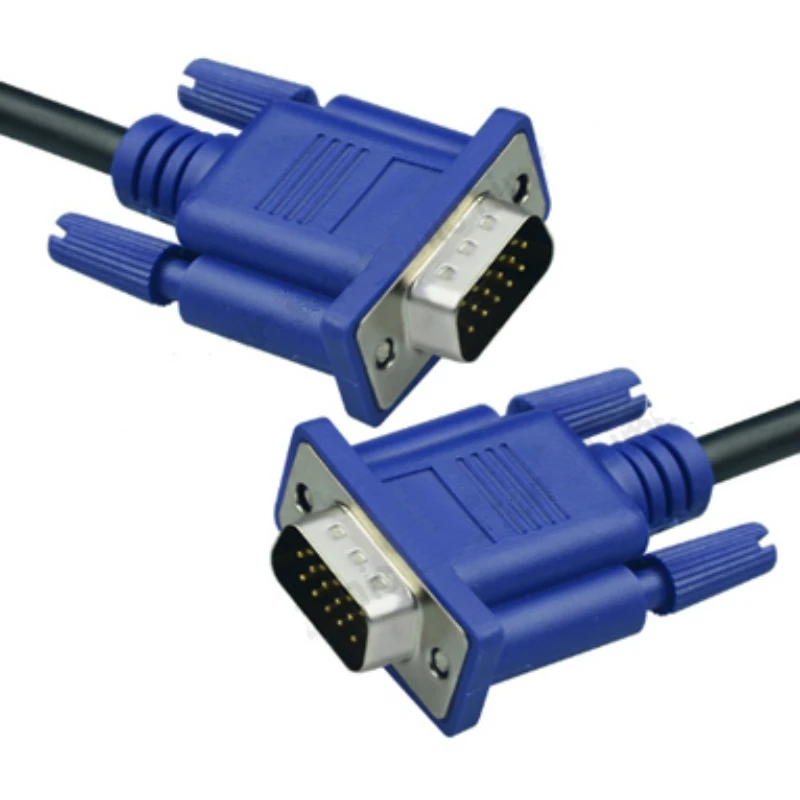 Vga To Vga Cable Connect Laptop & Tv Best Computer Audio Video Cable