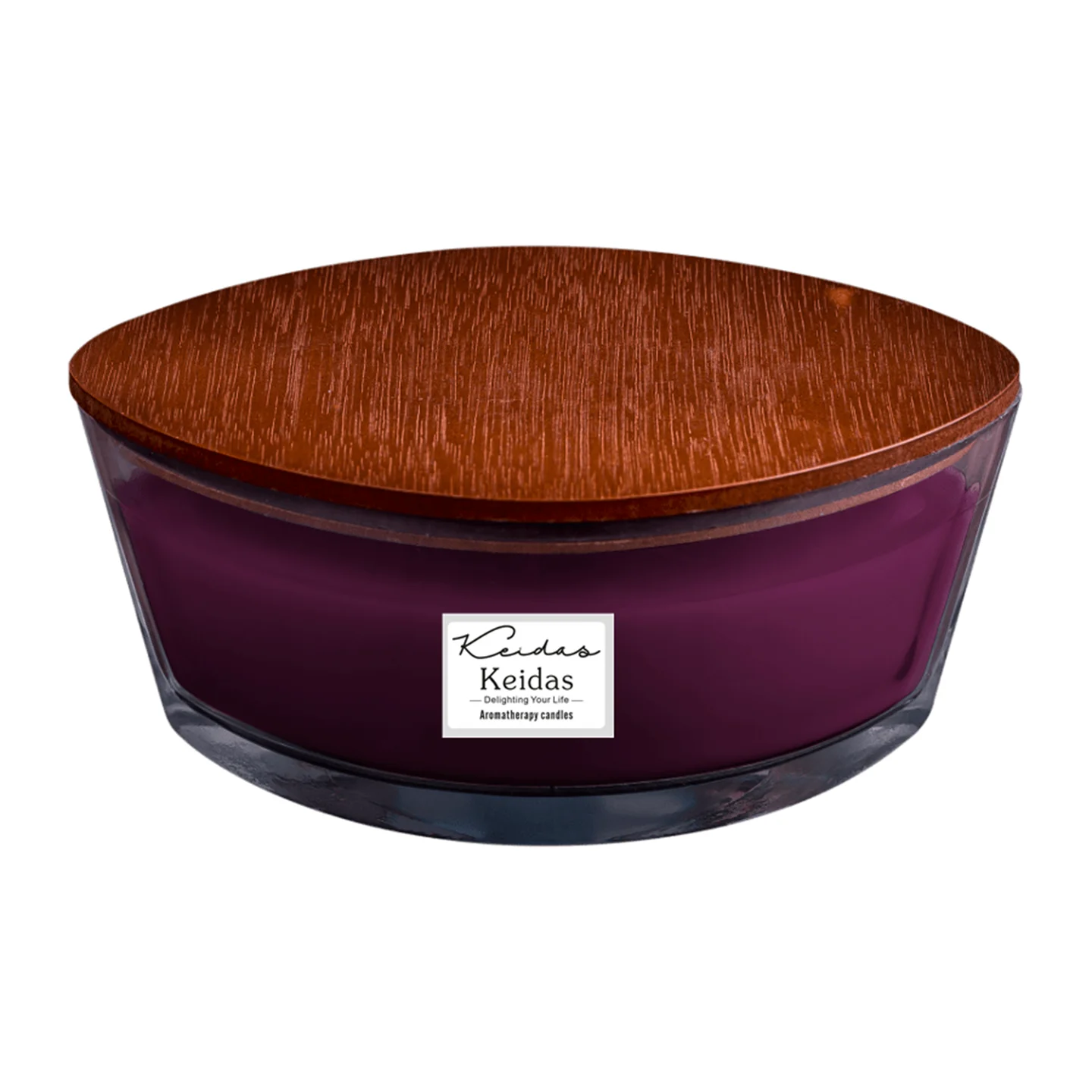 Large Rectangle Woodwick Candles With Lids Aromatic Candles For Hotels