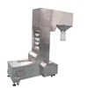 food grade Z type cereal grain peanuts chain vertical bucket elevator conveyor feeder machine for food weighing packaging line